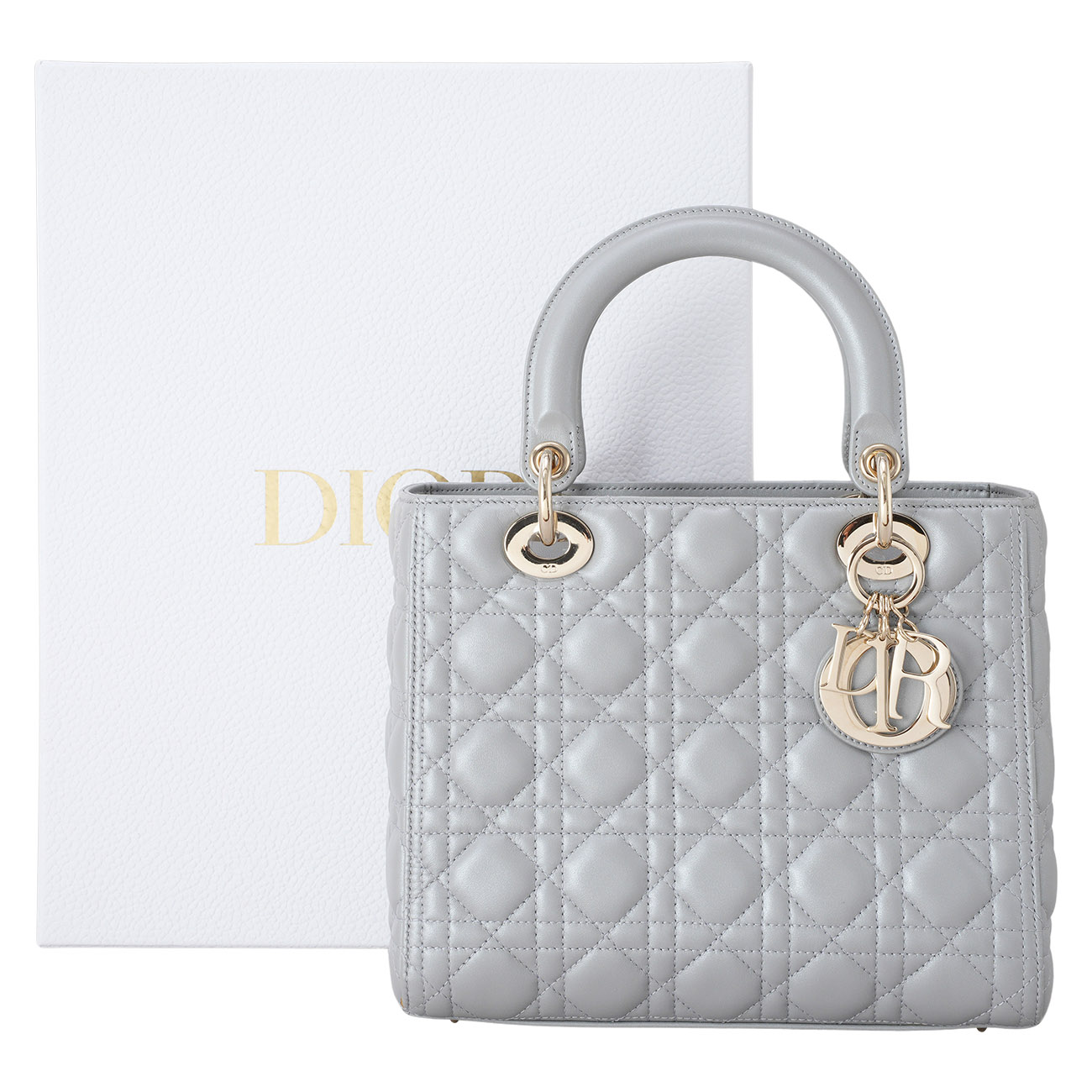 CHRISTIAN DIOR(USED)디올 M0565 레이디백 미듐